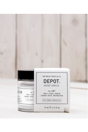 Depot no 401 pre and post shave cream skin protector 75 ml