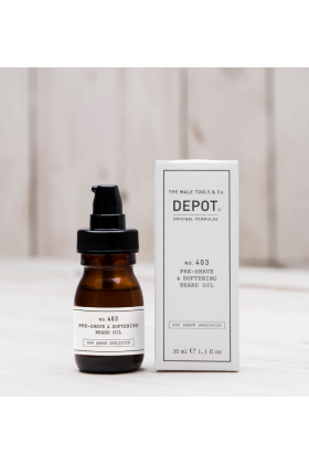 Depot pre shave and softening beard oil 30 ml No 403