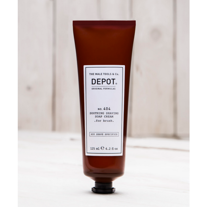 Depot soothing shaving soap cream for brush 125 ml no 404