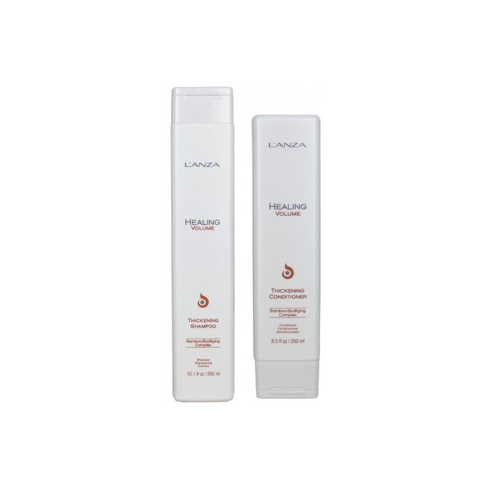 Lanza healing volume thickening shampoo og conditioner duo pack